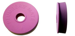 Tub and shower fitting cover for easy installation of cracked or damaged tiles.