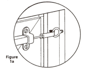 Automatic Screen Door Installation Instructions -  Figure 1a